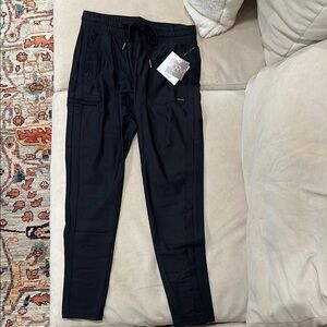 Women Cherokee form Women's Mid Rise Tapered Leg Drawstring Pant